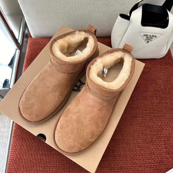 UGG Classic Ultra Mini Boots chestnut - Picture 2 of 9